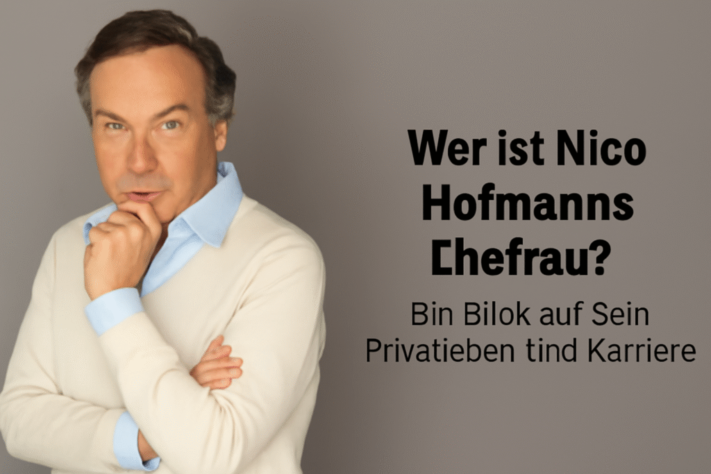 nico hofmann ehefrau